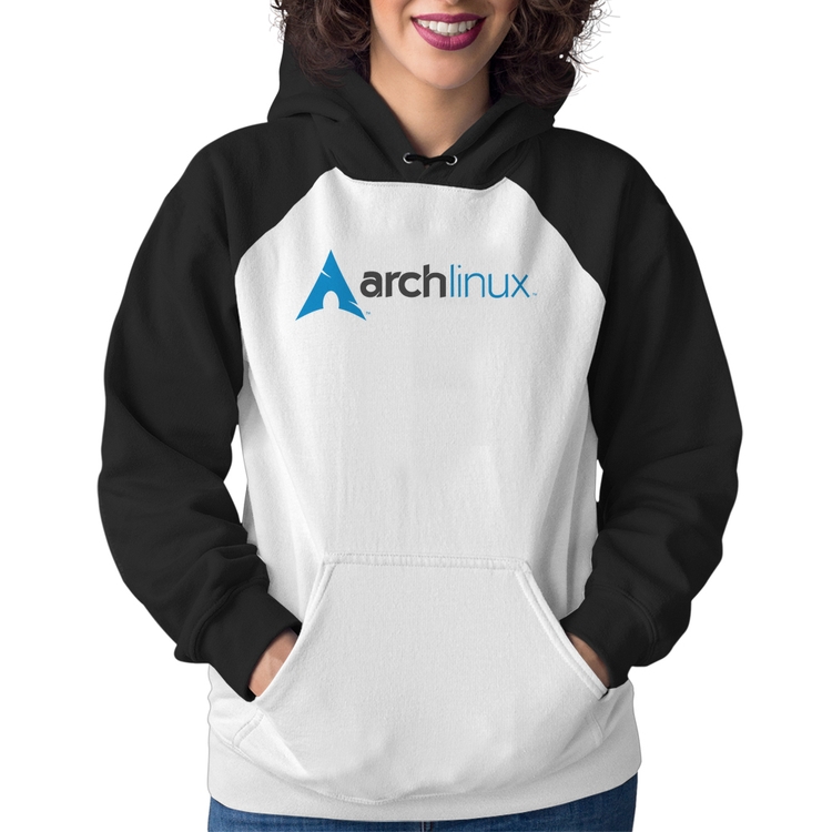 Moletom Feminino Arch Linux Logo