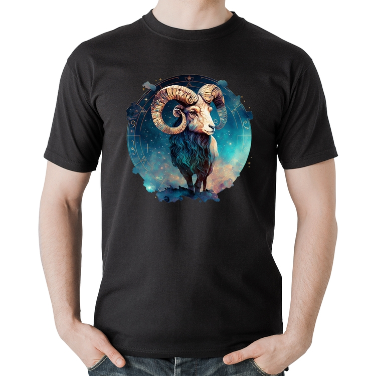 Camiseta Algodão Áries Sígno