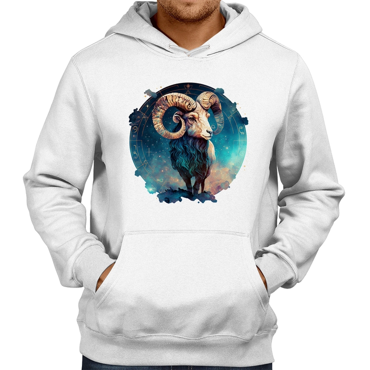 Moletom Áries Sígno - Branco