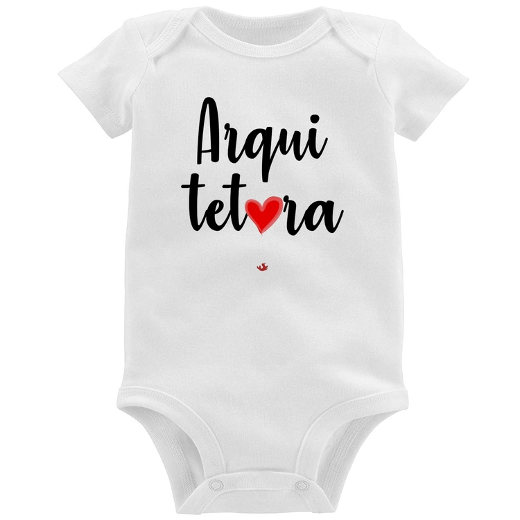Body Bebê Arquitetura por amor