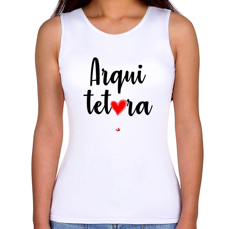 Regata Feminina Arquitetura por amor
