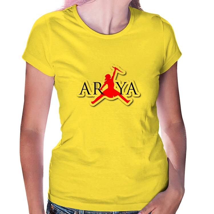 Baby Look Arya Stark Killing the Night King - Amarela