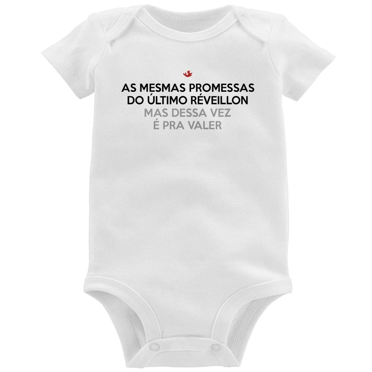Body Bebê As mesmas promessas do último réveillon