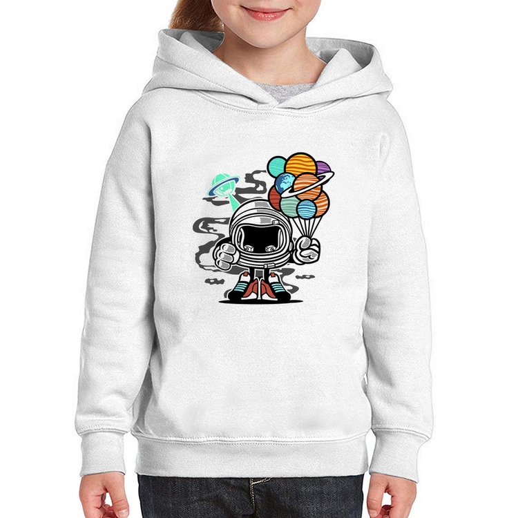 Moletom Infantil Astronauta Chibi