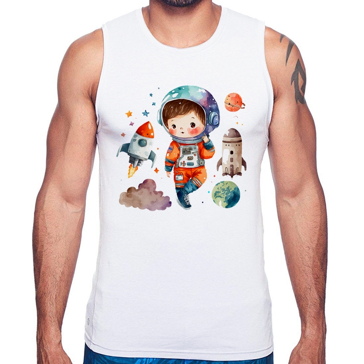 Regata Astronauta Criança e Foguetes