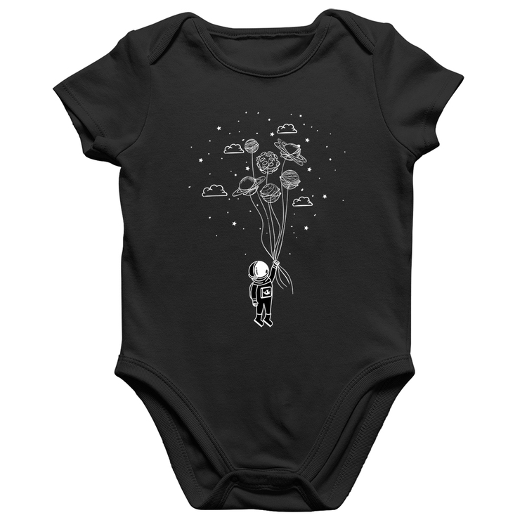 Body Bebê Algodão Astronauta Sonhador