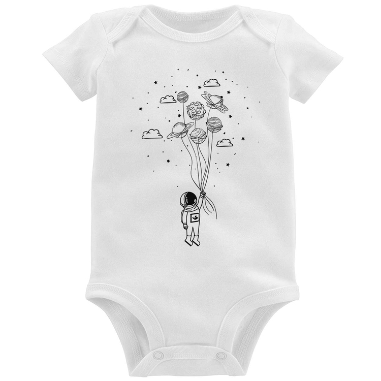 Body Bebê Astronauta Sonhador