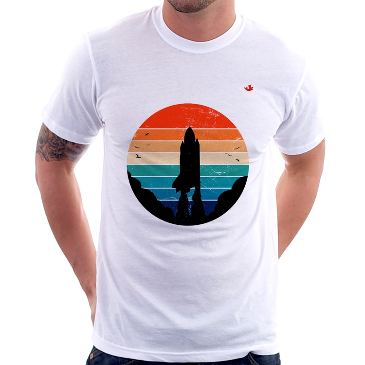 Camiseta Astronomia Vintage Sunset