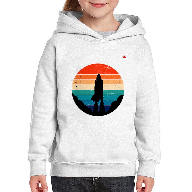 Moletom Infantil Astronomia Vintage Sunset