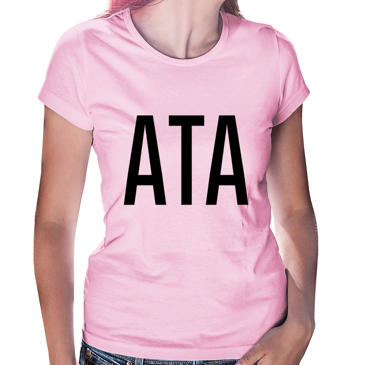 Baby Look ATA - Rosa Bebê