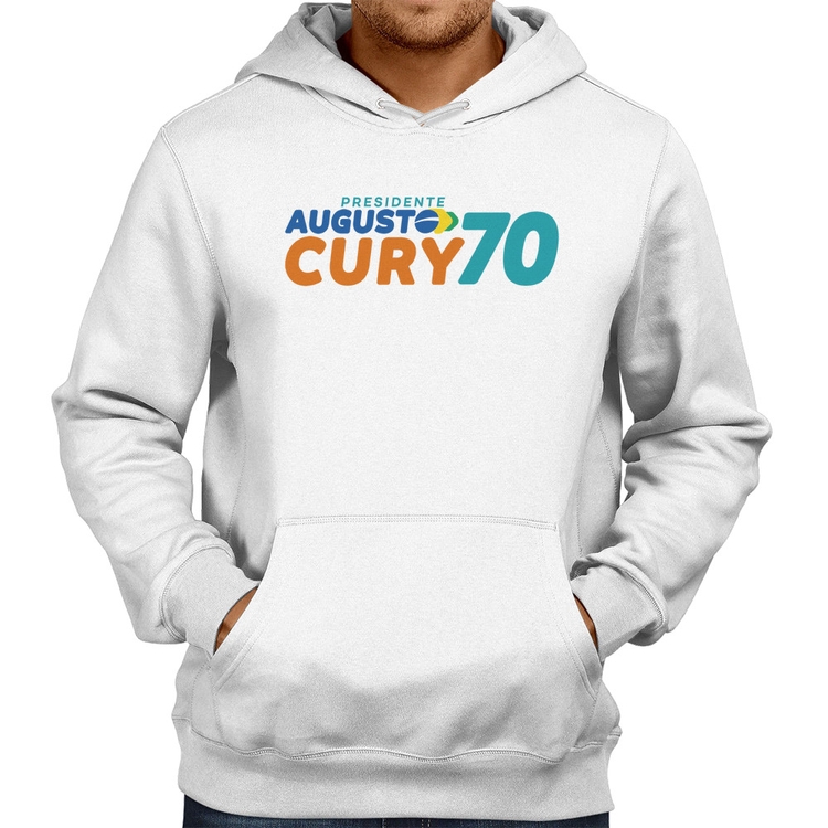 Moletom Augusto Cury 70 Avante - Branco