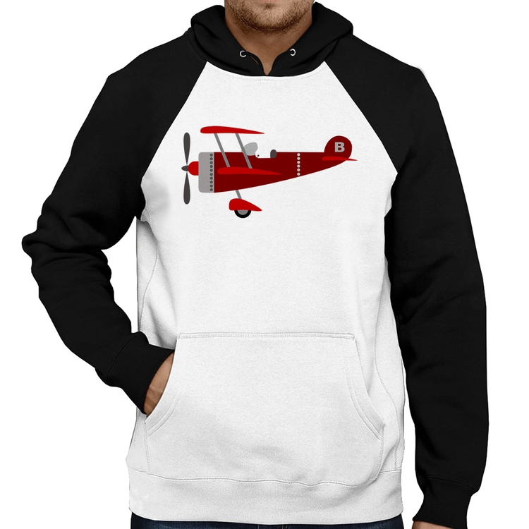 Moletom Avião Biplano