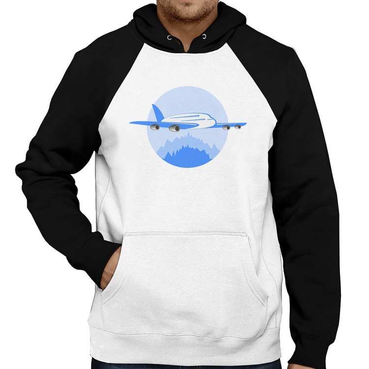 Moletom Avião nas Montanhas