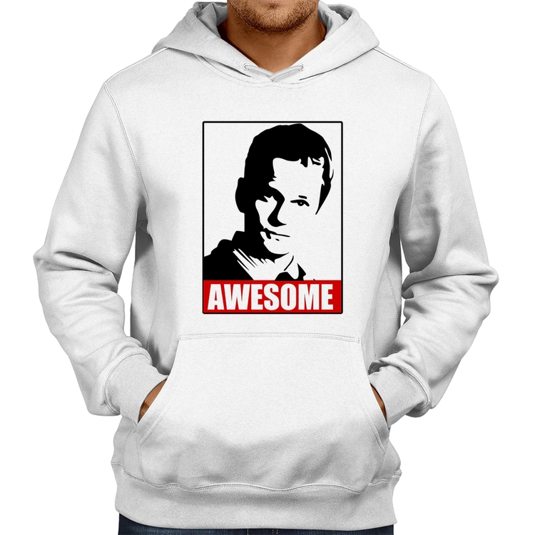 Moletom Awesome Barney Stinson - Branco