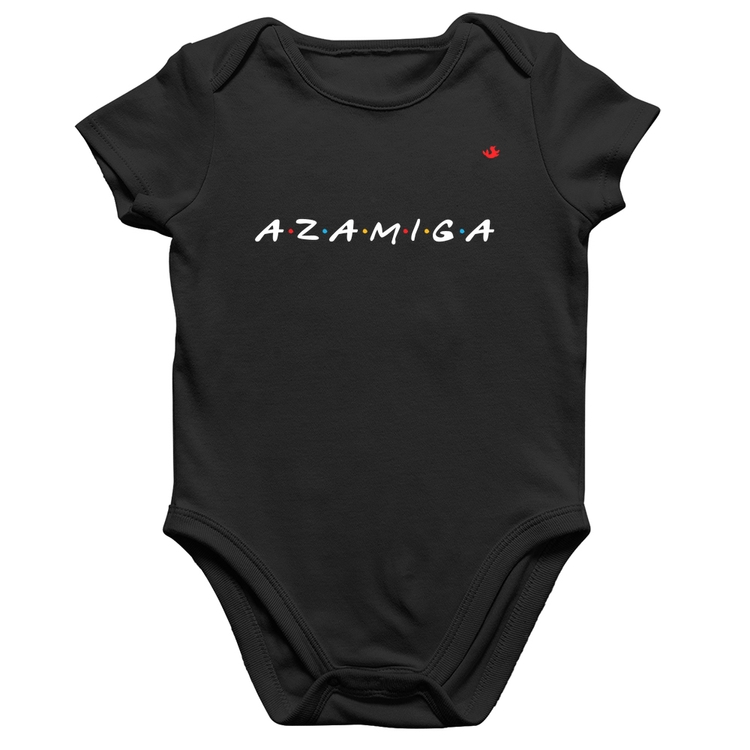 Body Bebê Algodão Azamiga