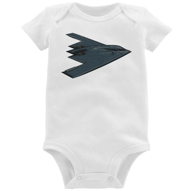 Body Bebê B-2 Spirit Avião Invisível