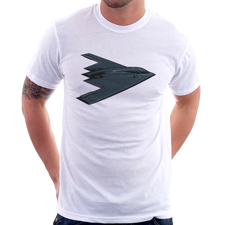 Camiseta B-2 Spirit Avião Invisível