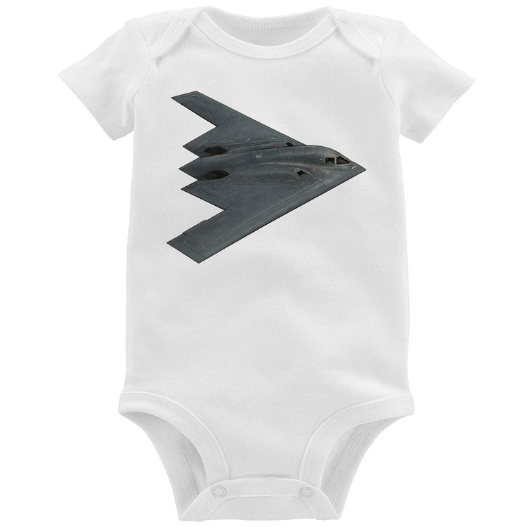 Body Bebê B-2 Spirit Bombardeiro Furtivo