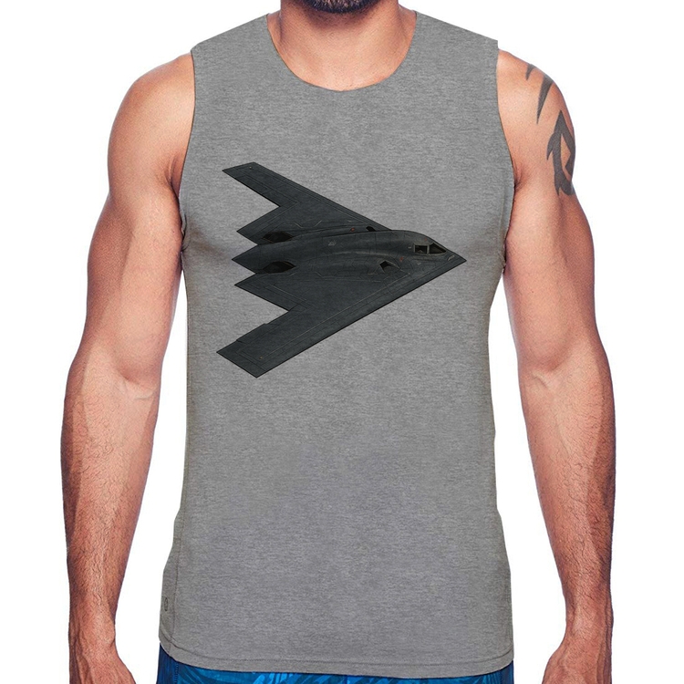 Regata B-2 Spirit Bombardeiro Furtivo - Cinza