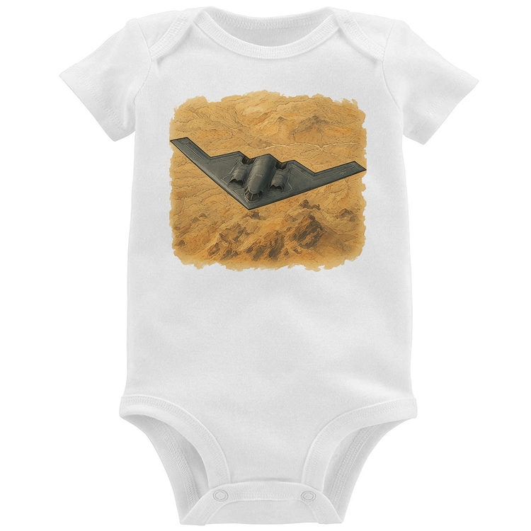 Body Bebê B-2 Spirit Deserto