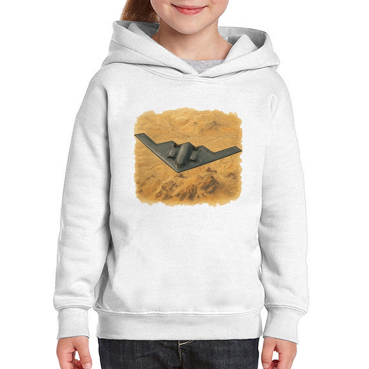 Moletom Infantil B-2 Spirit Deserto