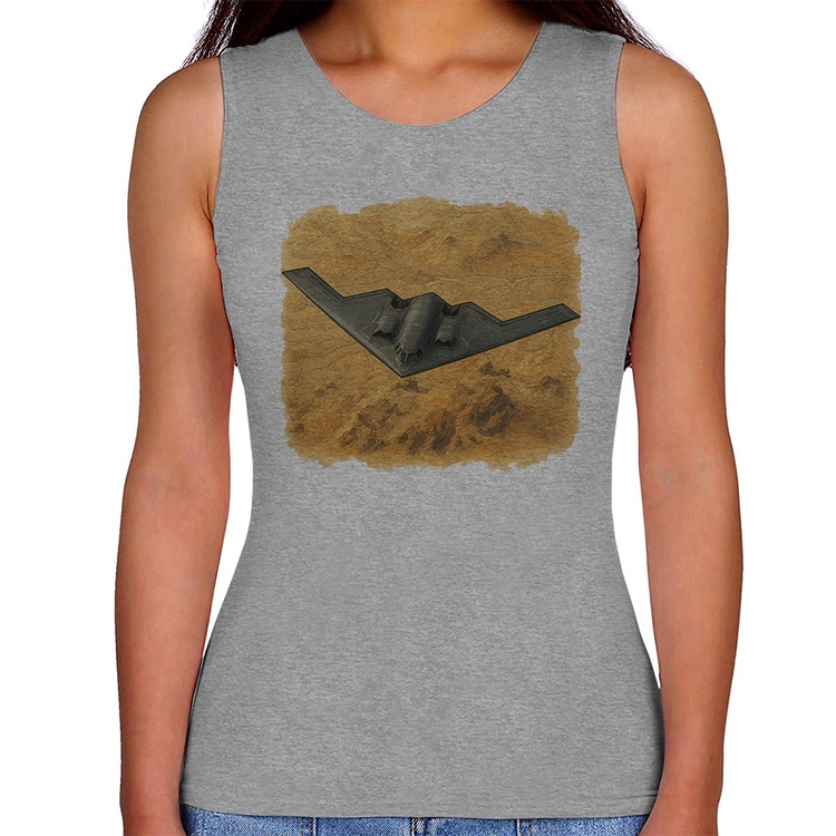 Regata Feminina B-2 Spirit Deserto - Cinza