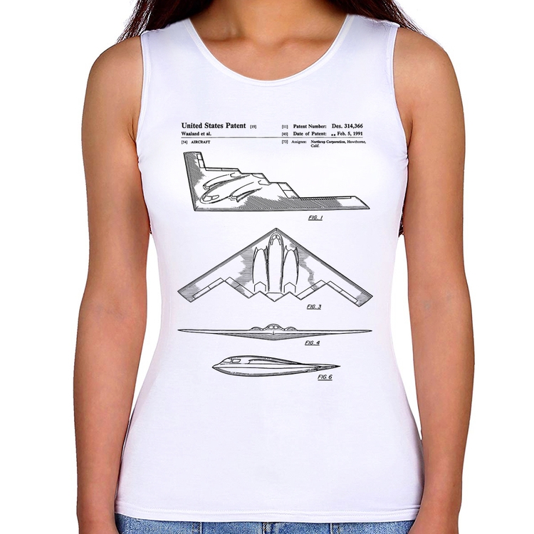 Regata Feminina B-2 Spirit Patent