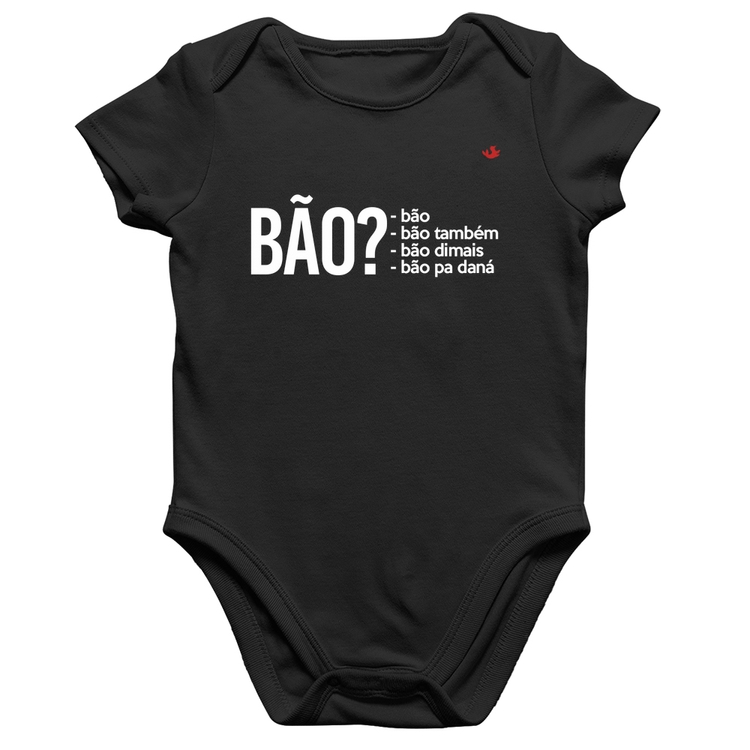 Body Bebê Algodão Bão?