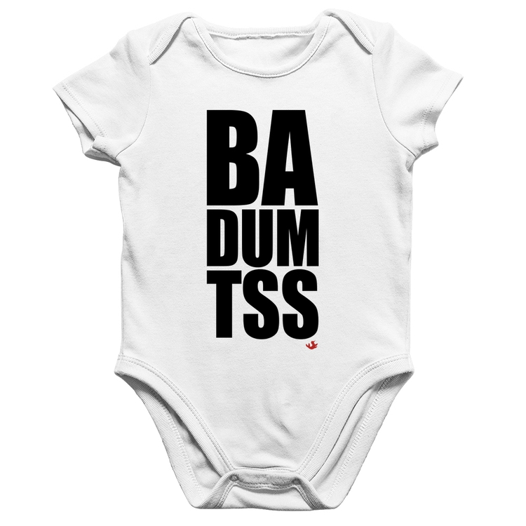Body Bebê Algodão BA DUM TSS - Branco