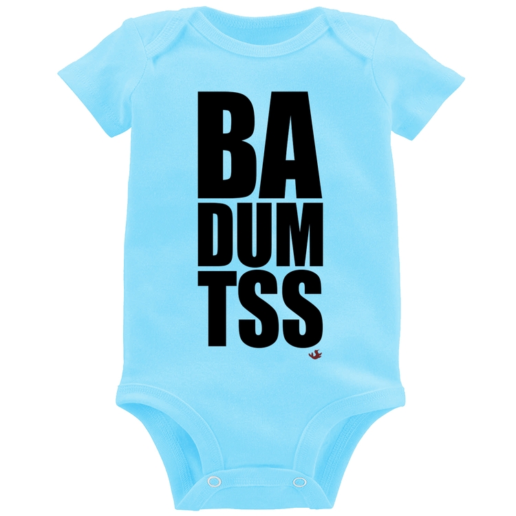 Body Bebê BA DUM TSS - Azul Bebê