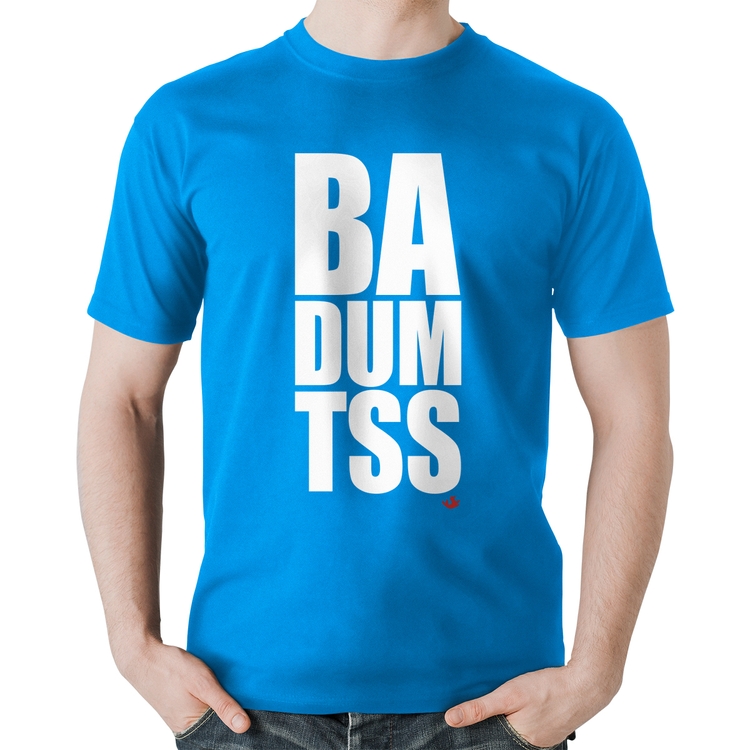 Camiseta Algodão BA DUM TSS - Azul