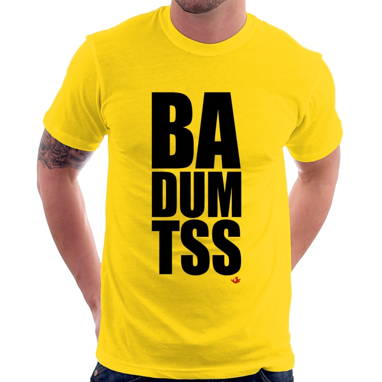 Camiseta BA DUM TSS - Amarela