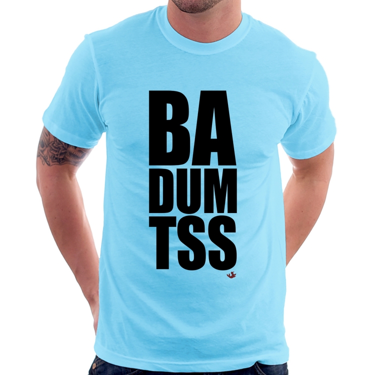 Camiseta BA DUM TSS - Azul Bebê