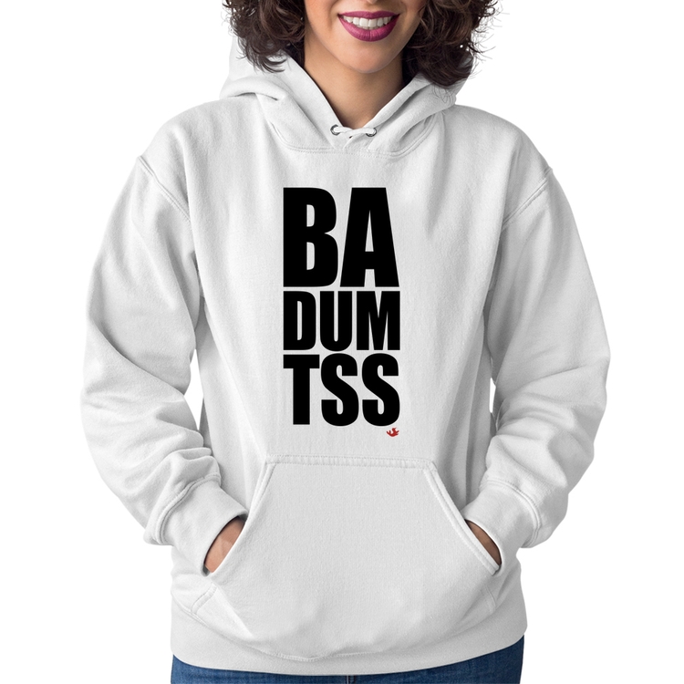 Moletom Feminino BA DUM TSS - Branco