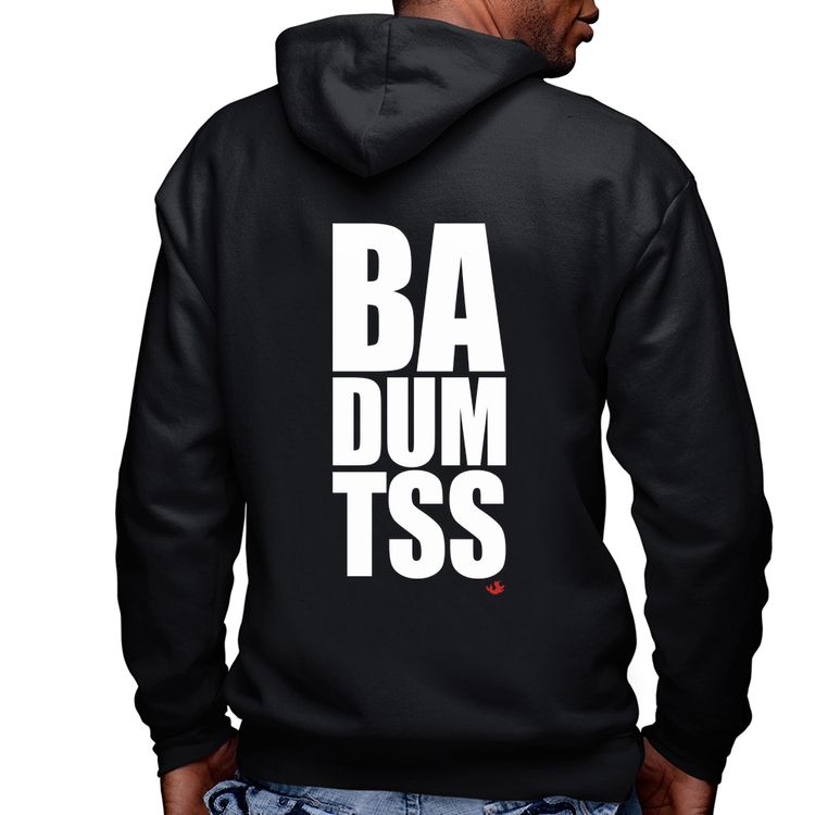 Blusa Moletom BA DUM TSS Masculina com Capuz e Zíper