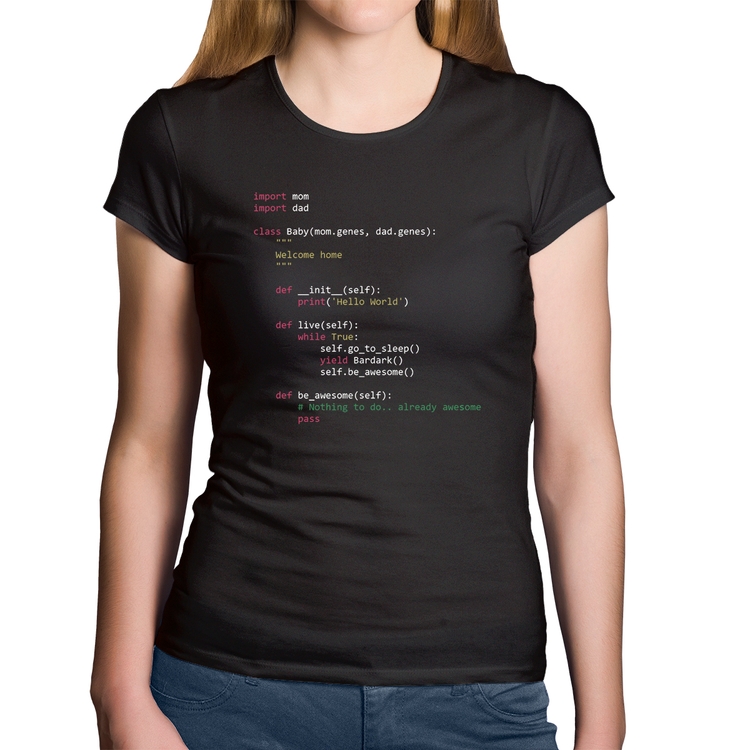 Baby Look Algodão Baby Python Code