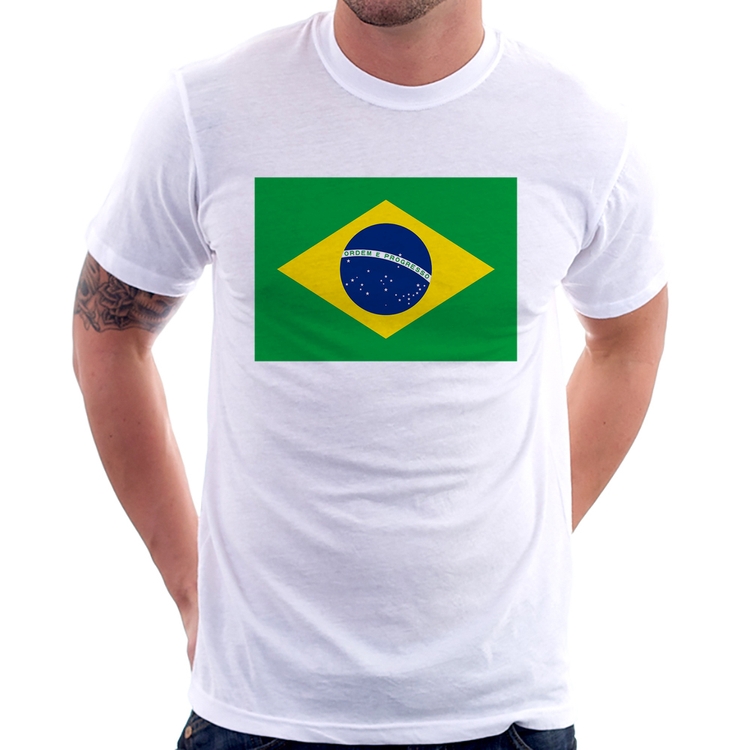 Camiseta Bandeira Brasil