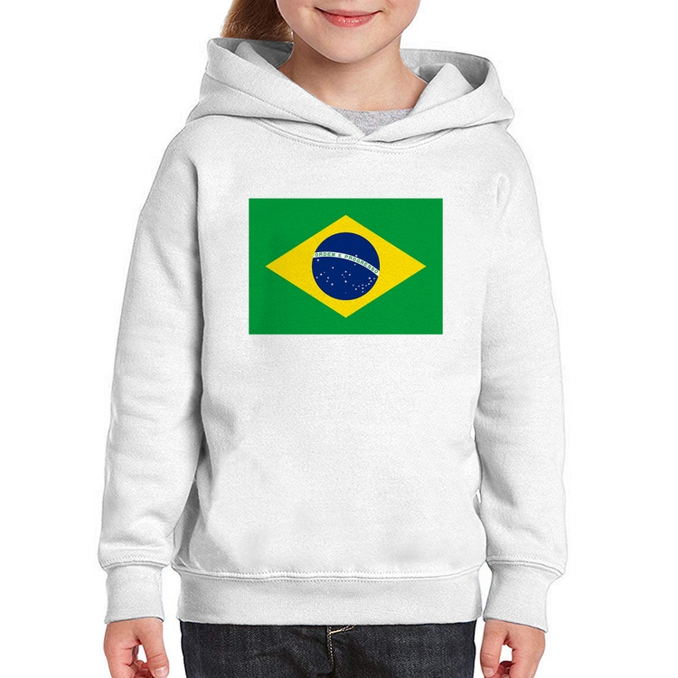 Moletom Infantil Bandeira Brasil