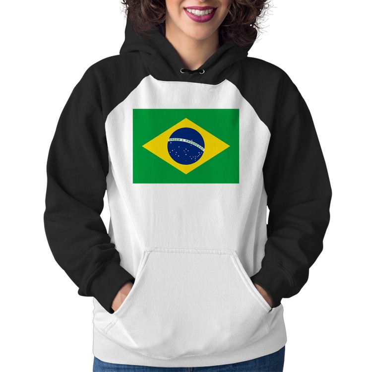 Moletom Feminino Bandeira Brasil