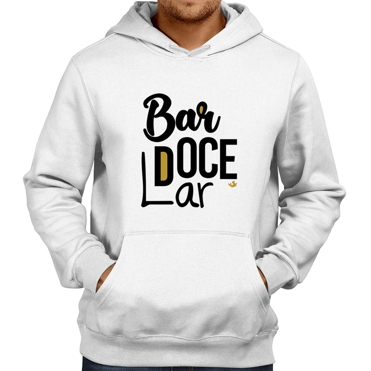 Moletom Bar doce lar - Branco