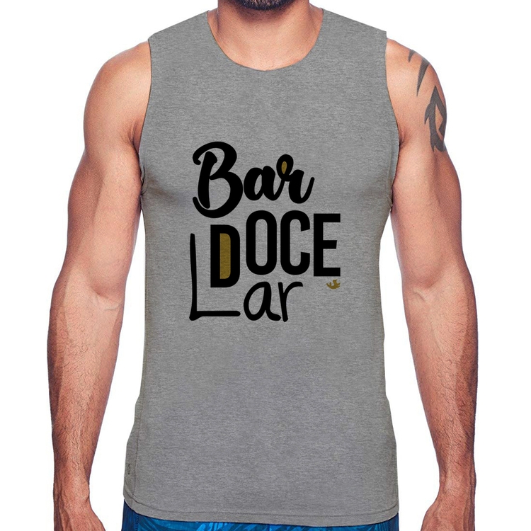 Regata Bar doce lar - Cinza