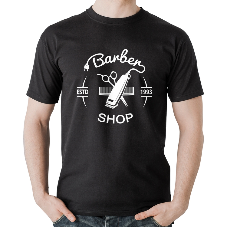 Camiseta Algodão Barber Shop