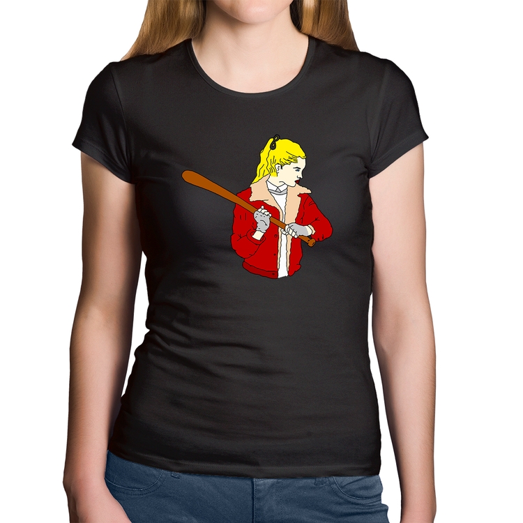 Baby Look Algodão Baseball Girl
