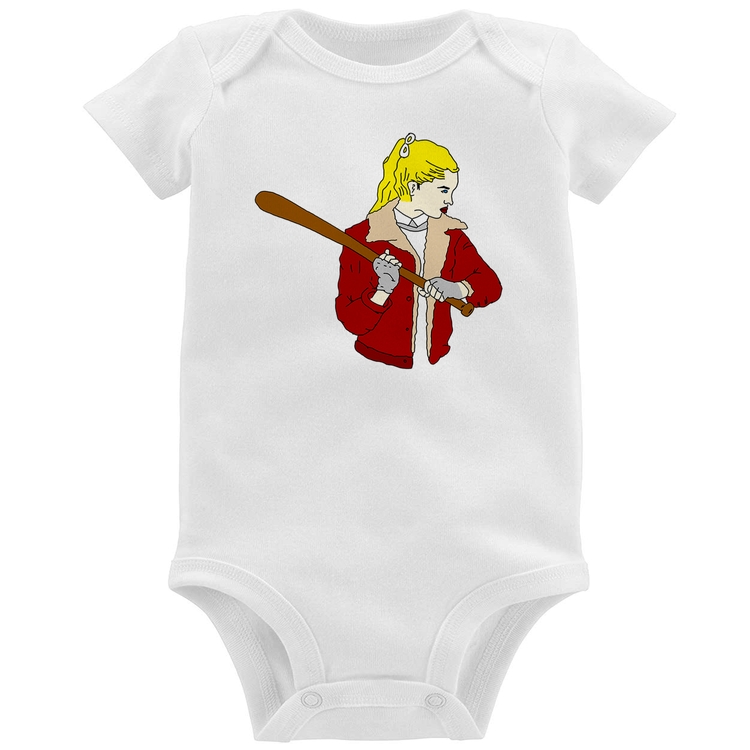 Body Bebê Baseball Girl