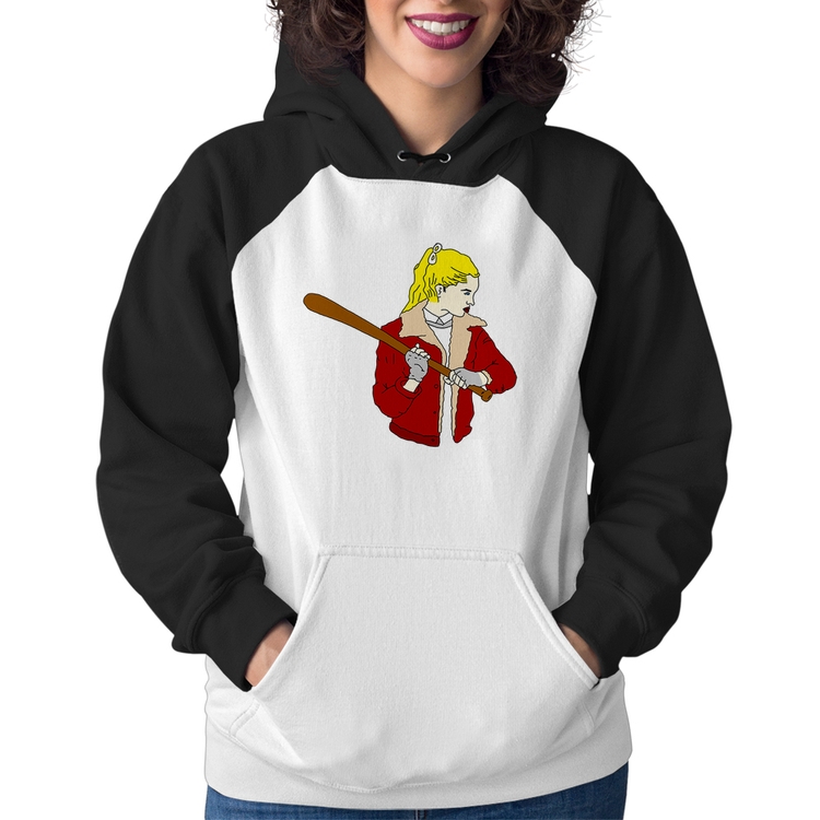 Moletom Feminino Baseball Girl