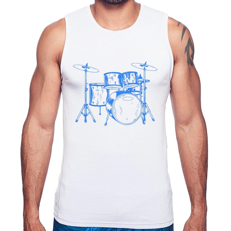 Regata Bateria Música (azul)