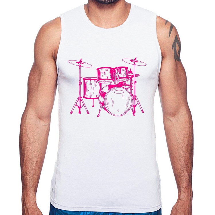 Regata Bateria Música (rosa)