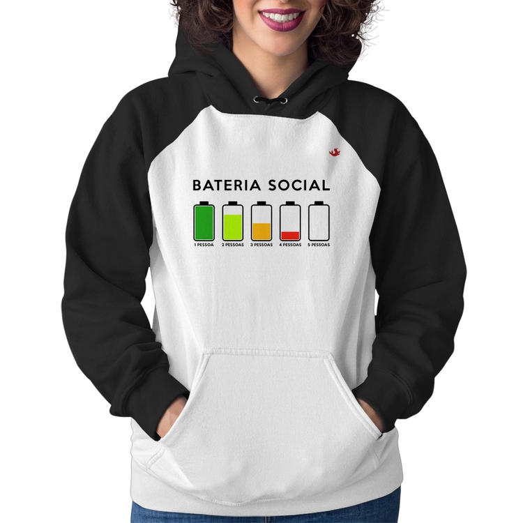 Moletom Feminino Bateria Social