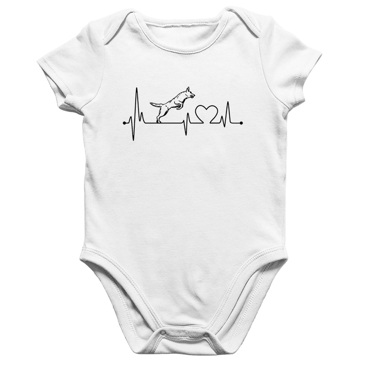 Body Bebê Algodão Batimentos Agility - Branco