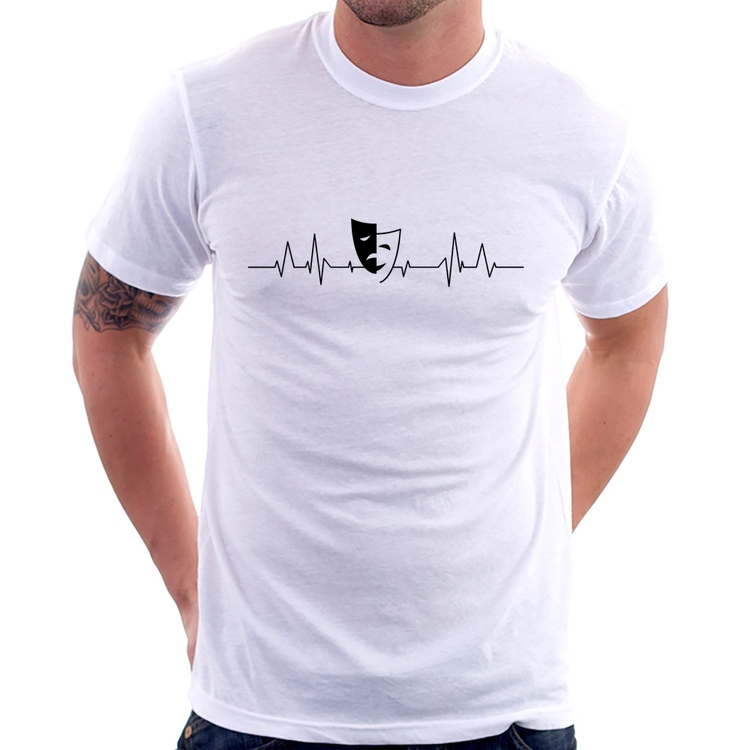 Camiseta Batimentos Cardíacos Teatro